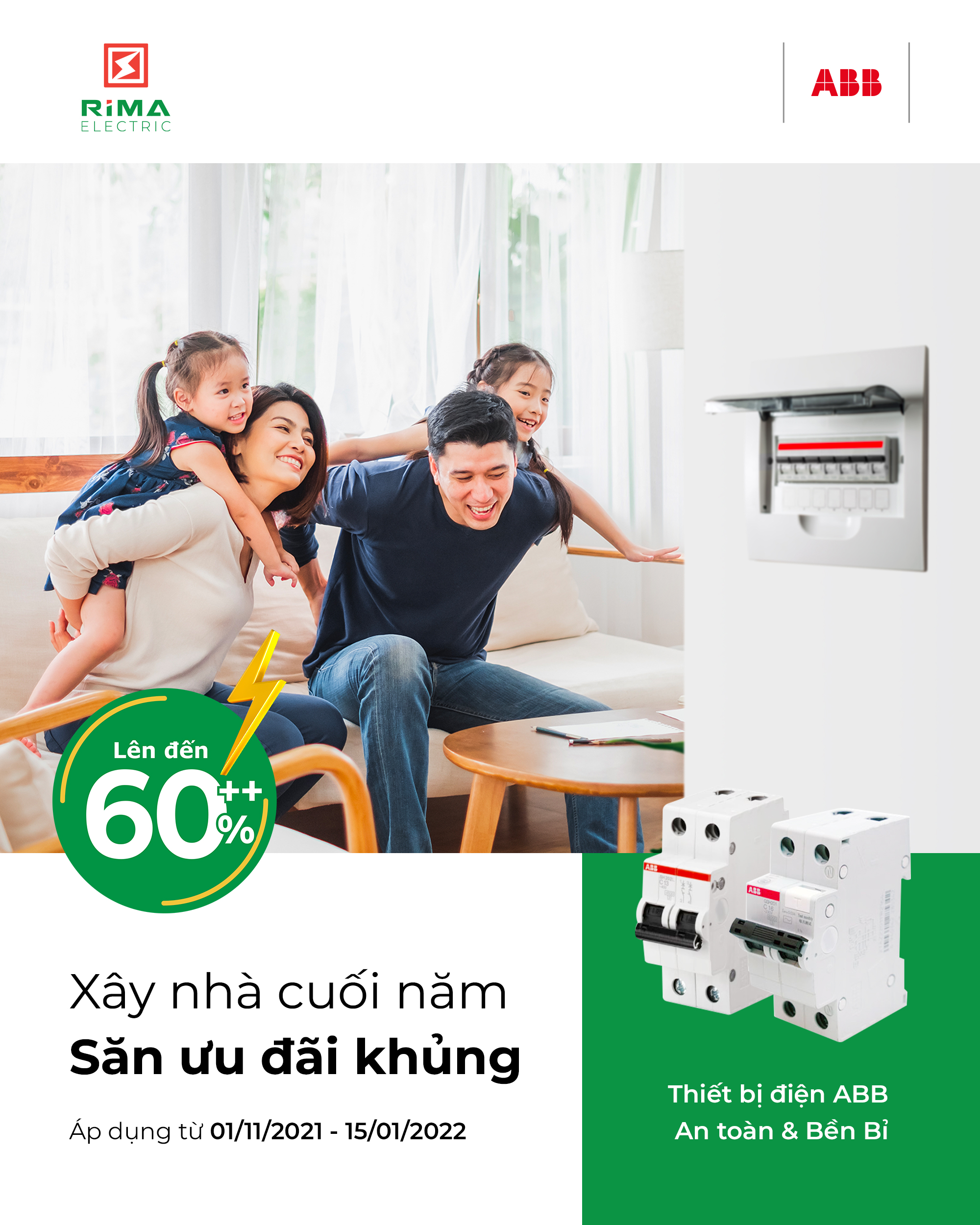 ​NHÀ MỚI AN CƯ – ƯU ĐÃI SIÊU BỰ ĐẾN 60%