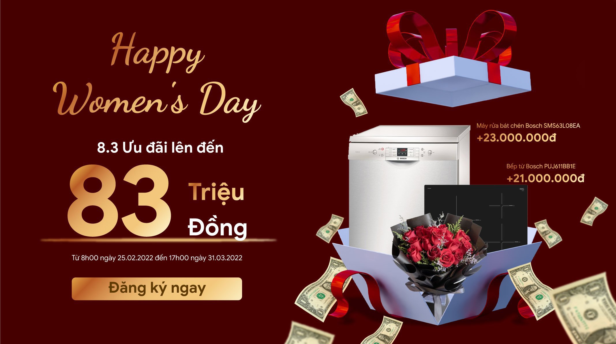 Happy Women's Day 8.3 - Dream House Gửi Ngàn Quà Tặng