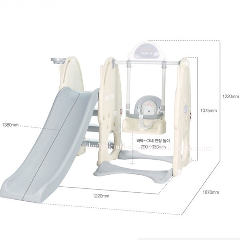 Đồ chơi Kinh Bắc cung cấp cầu trượt - xích đu tại Liêm Chính, TP Phủ Lý, tỉnh Hà Nam