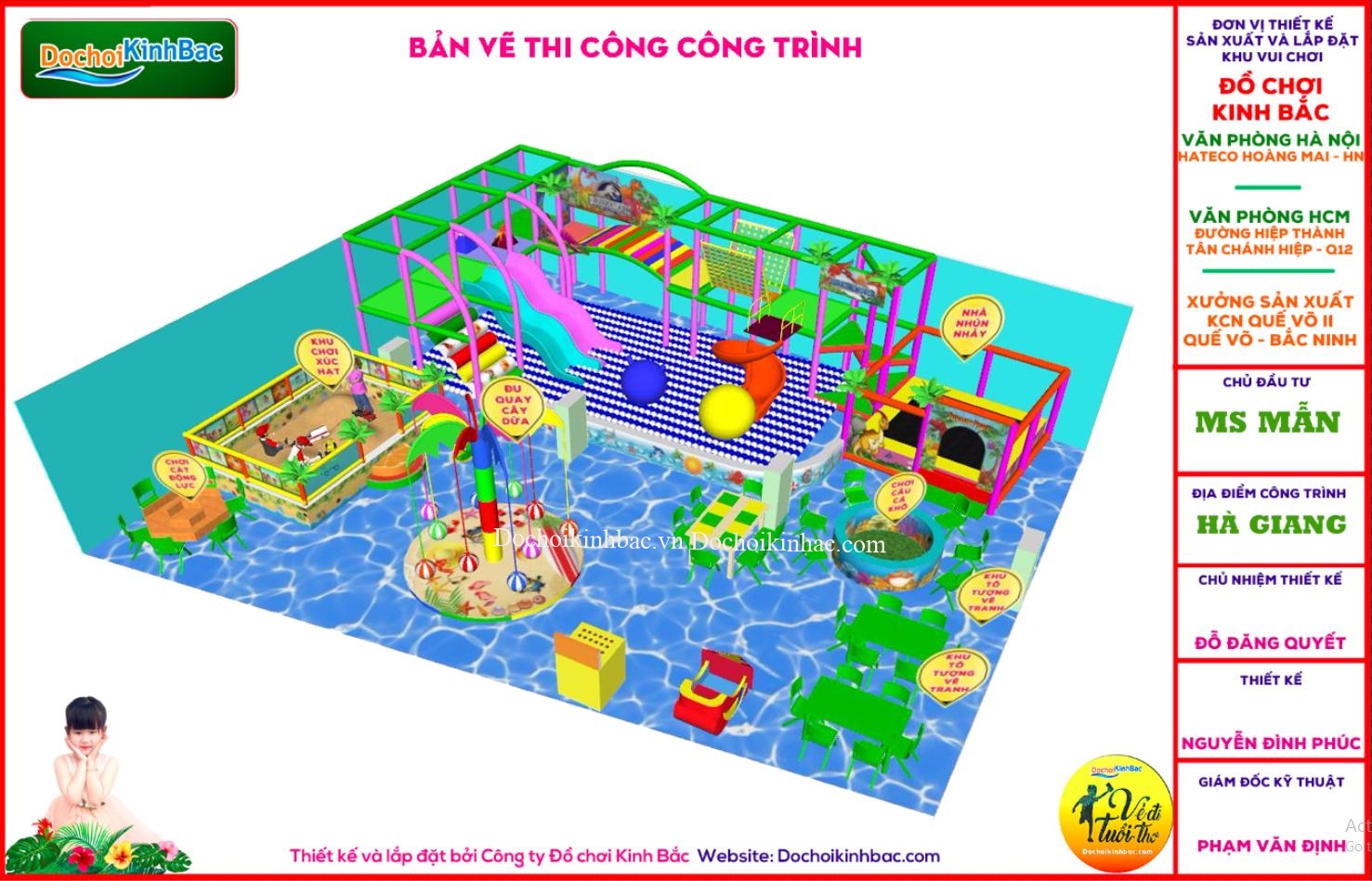 Khu vui chơi trẻ em trong nhà và những lợi ích không ngờ