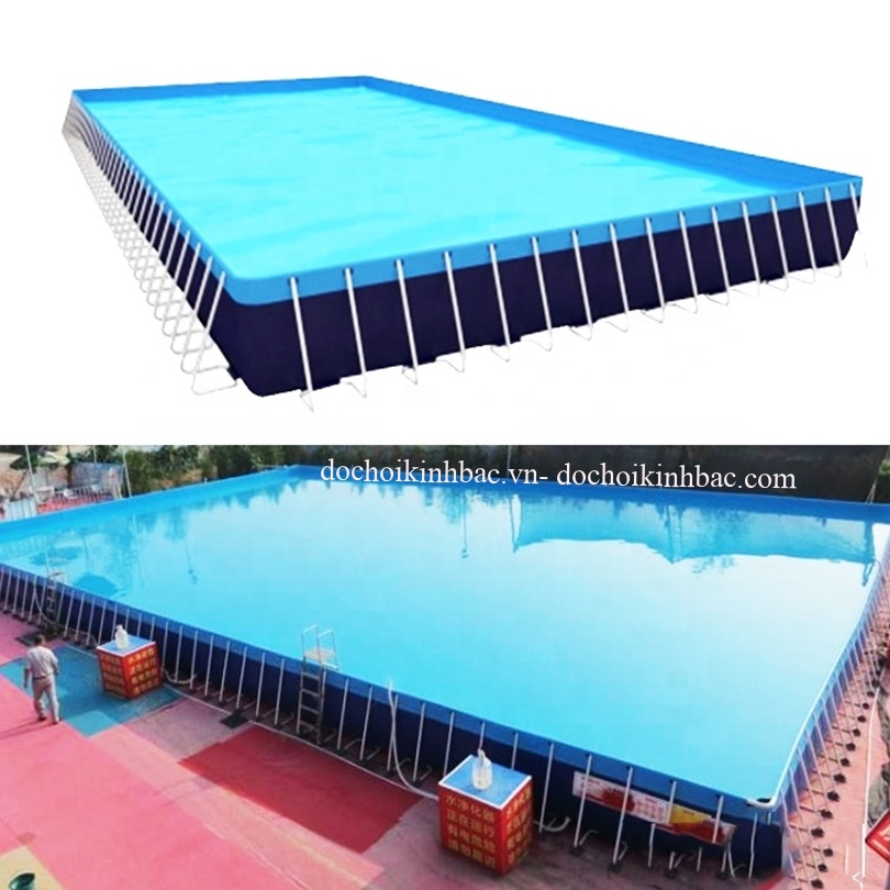 Phao hơi Kinh bắc cung cấp bể bơi di động tại Tào sơn, huyện Anh sơn, Nghệ an