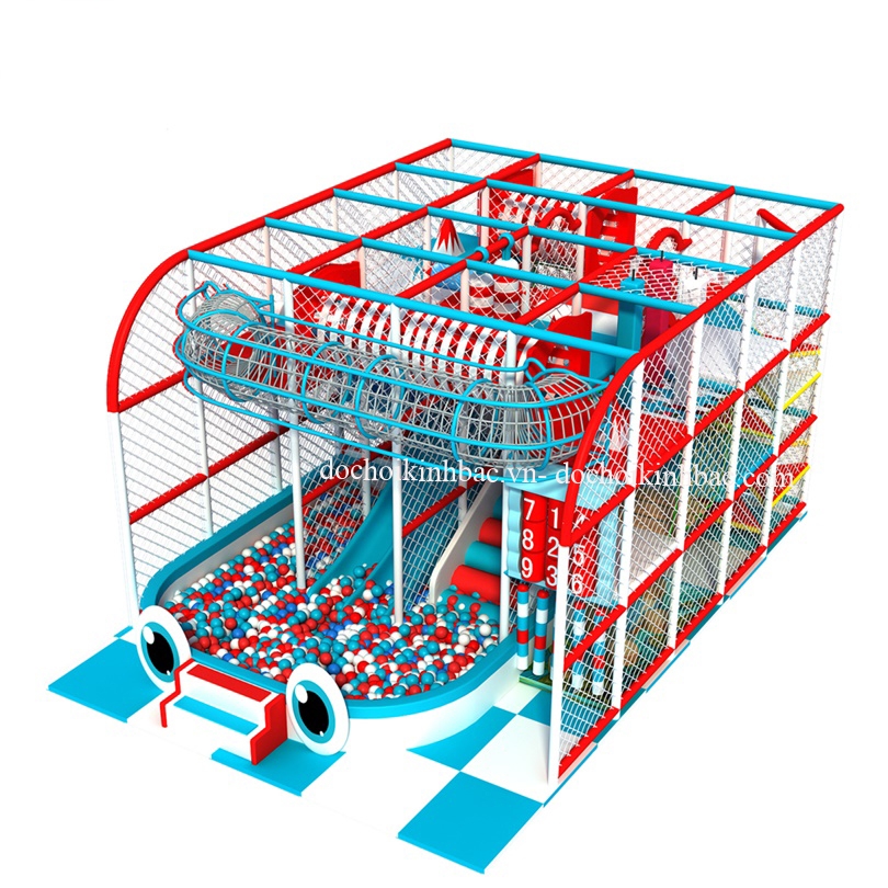 Đồ chơi Kinh Bắc lắp đặt khu vui chơi liên hoàn trong nhà tại Cẩm Hoàng, Cẩm Giàng, Hải Dương