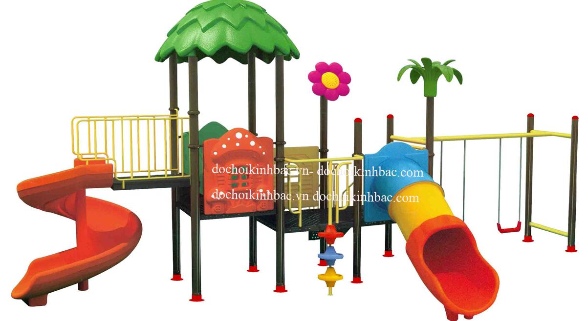 Đồ chơi Kinh bắc cung cấp liên hoàn cầu trượt đa năng mầm non tại Đa lộc, Hậu lộc, Thanh hóa