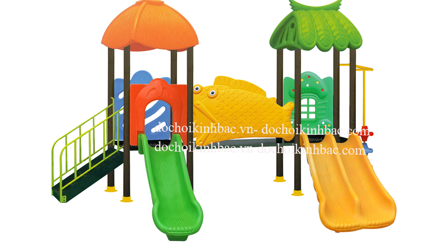 Đồ chơi Kinh bắc cung cấp liên hoàn cầu trượt đa năng mầm non tại Hưng lộc, Hậu lộc, Thanh hóa