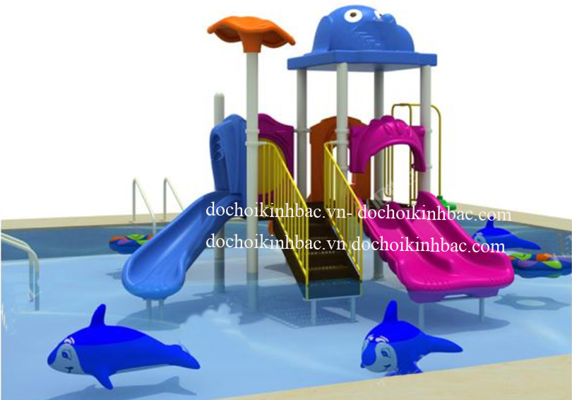 Đồ chơi Kinh Băc cung cấp khu liên hoàn cầu trượt bể bơi tại Đáp Cầu ,Tp Bắc Ninh , Bắc Ninh