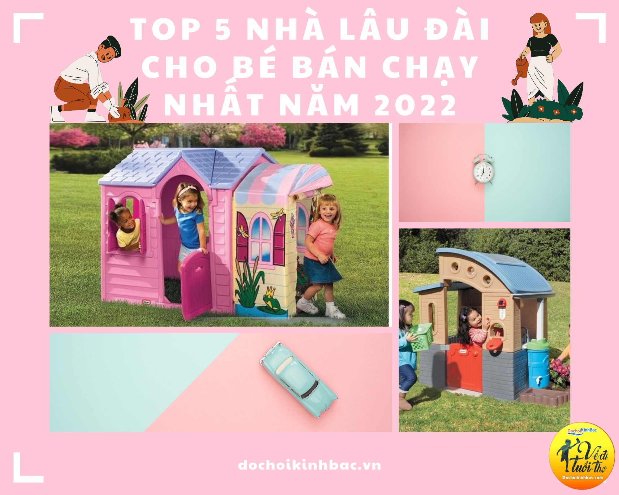 Top 5 nhà lâu đài cho bé bán chạy nhất năm 2022 tại Phố Mới-tỉnh Lào Cai