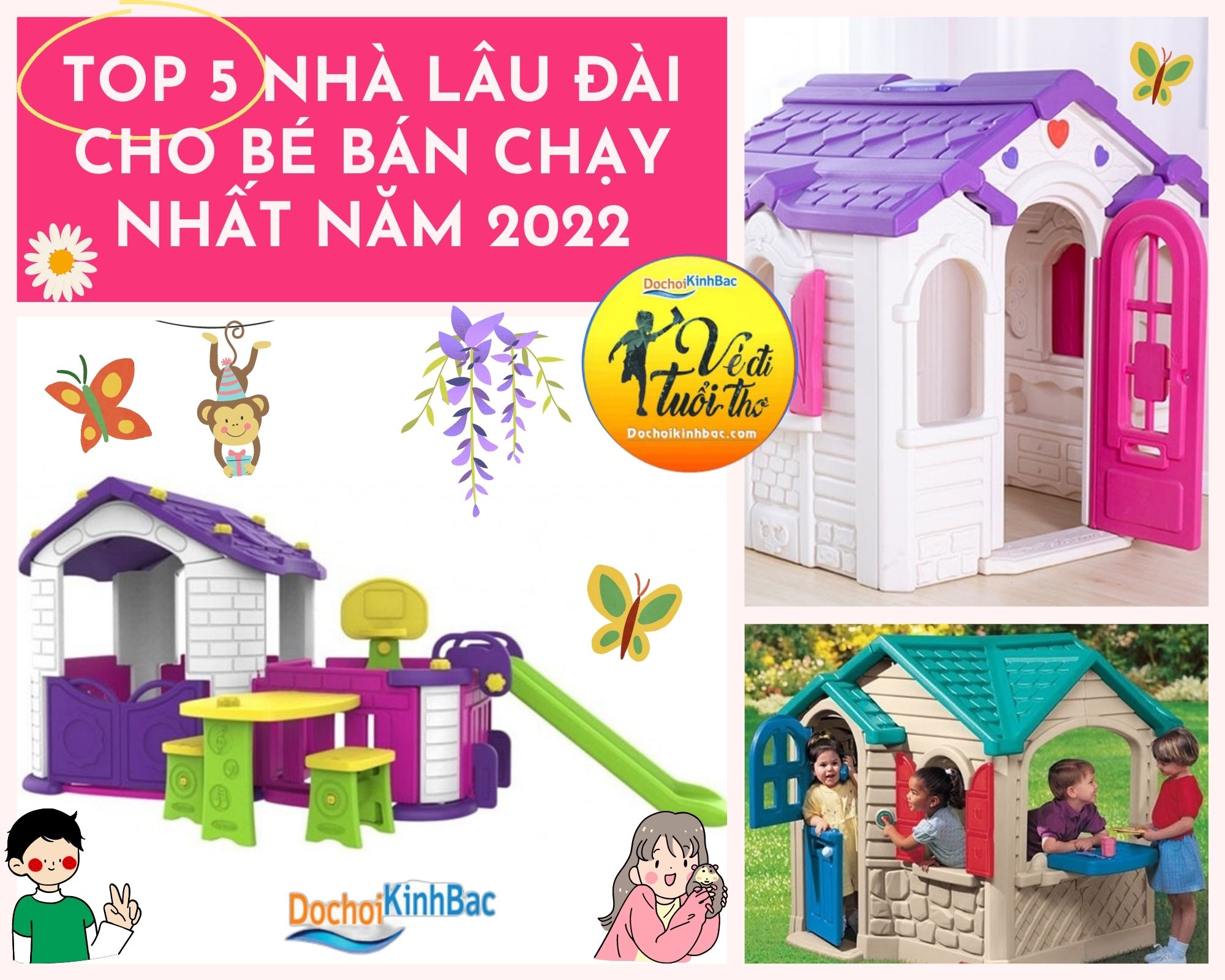 Top 5 nhà lâu đài cho bé bán chạy nhất năm 2022 tại Gia Phú- Bảo Thắng-tỉnh Lào Cai