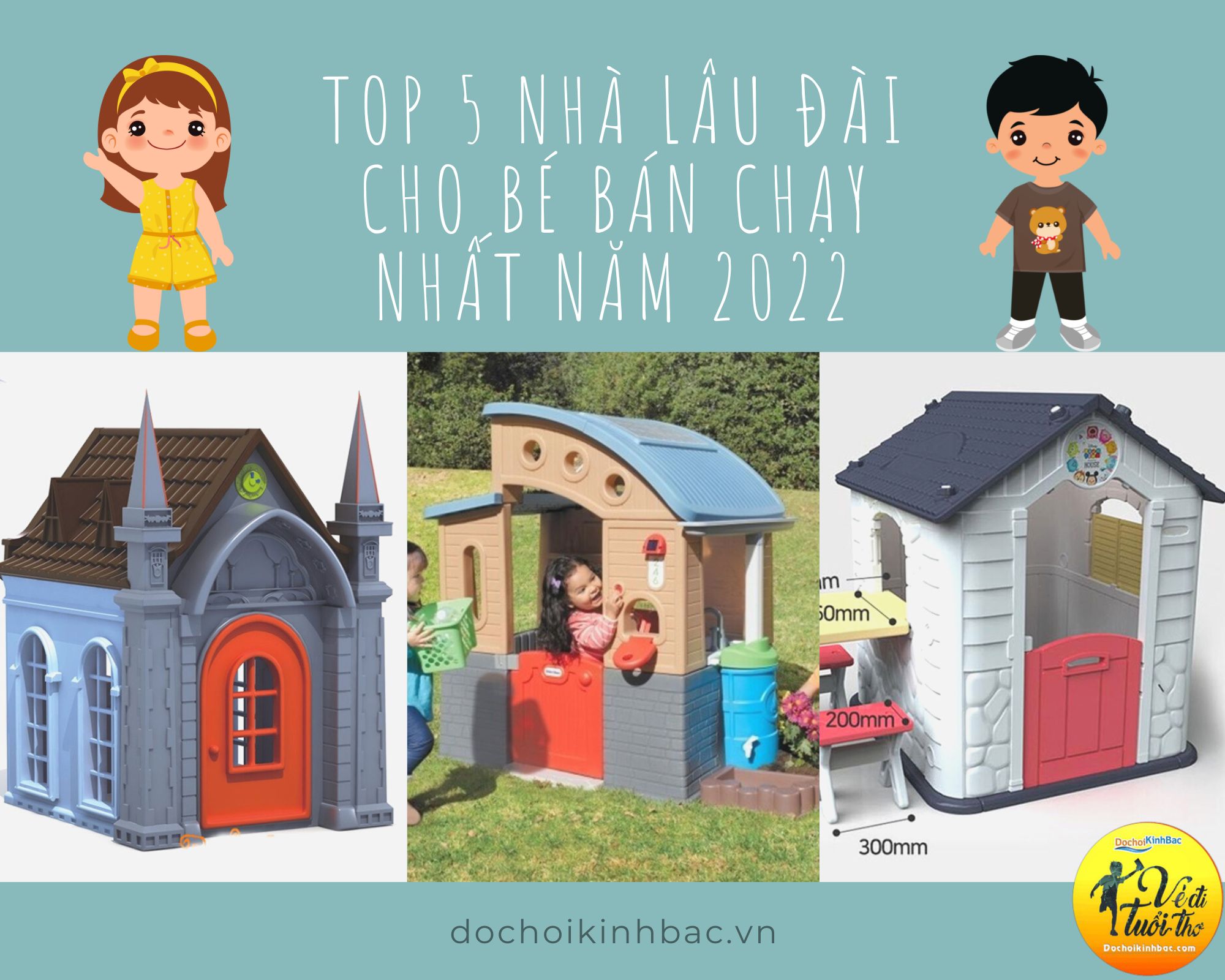 Top 5 nhà lâu đài cho bé bán chạy nhất năm 2022 tại Nam Cường-tỉnh Lào Cai