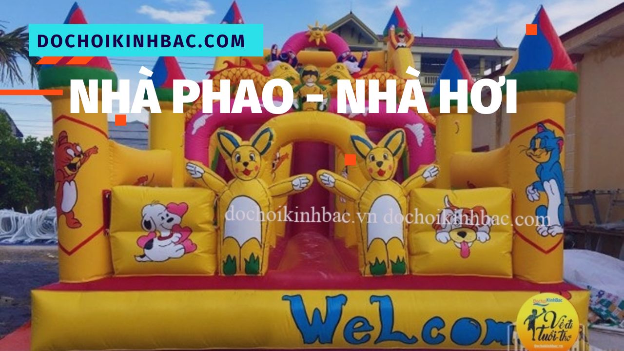 Top 5 mẫu nhà hơi  trẻ em đẹp nhất hiện nay mà các bậc phụ huynh không thể bỏ qua tại phường Nam Thành, thành phố Ninh Bình