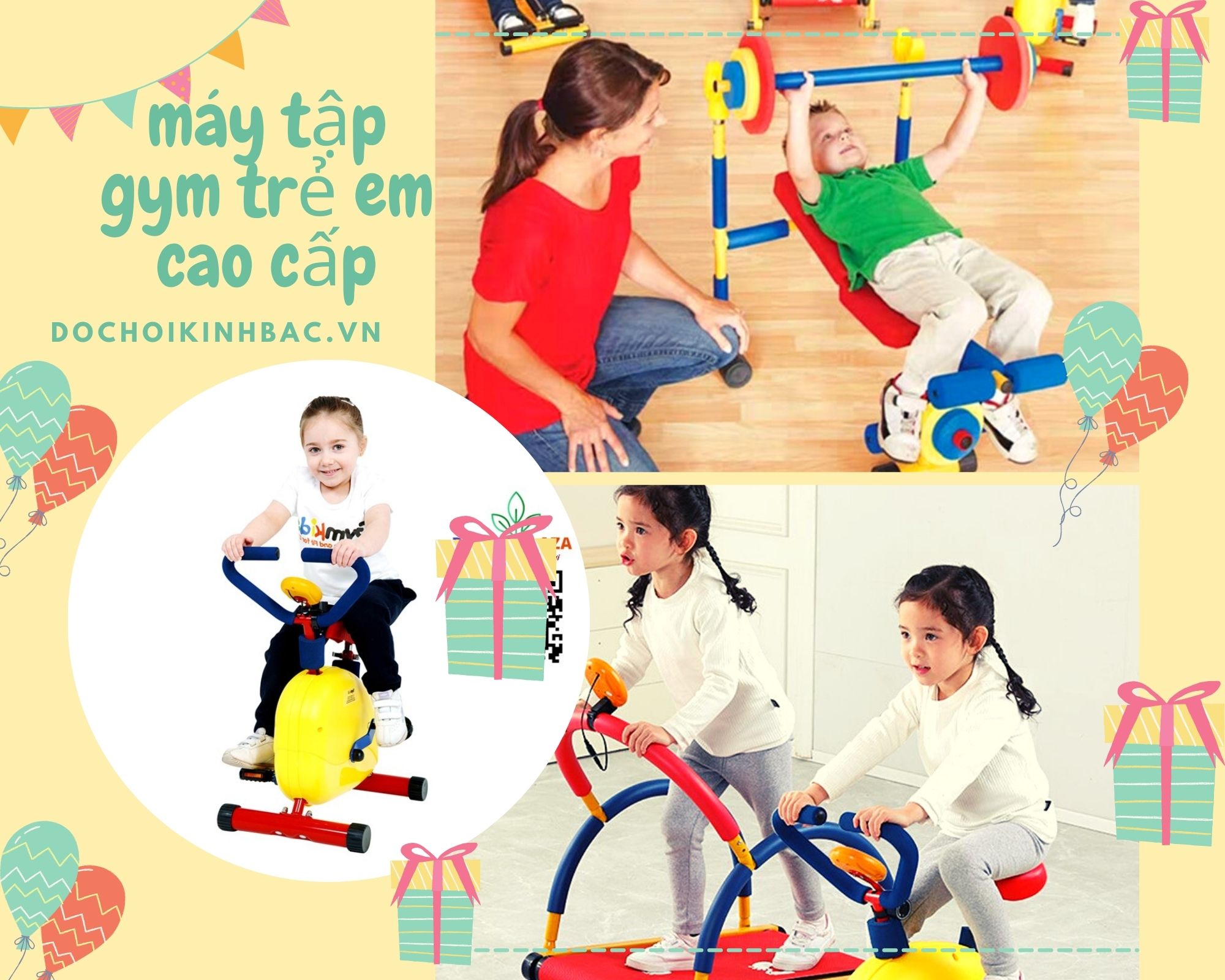 TOP 5 mẫu máy tập GYM trường mầm non ưa chuộng nhất tại xã Trịnh Xá, TP Phủ Lý, Hà Nam