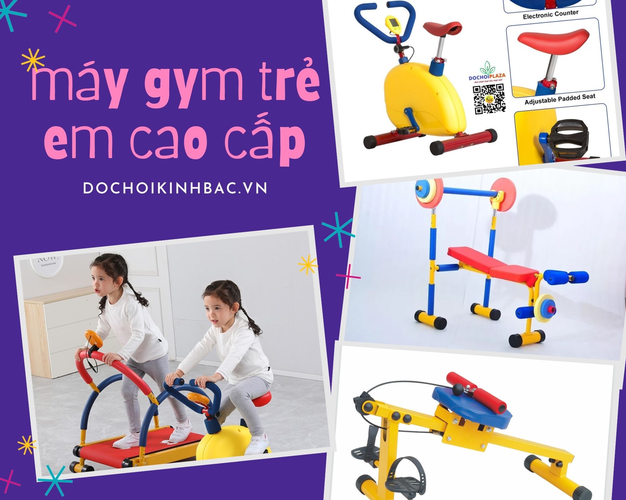 Bật mí top 5 mẫu máy tập gym trẻ em được đánh giá cao nhất  tại xã Nam Đồng - TP Hải Dương - Hải Dương