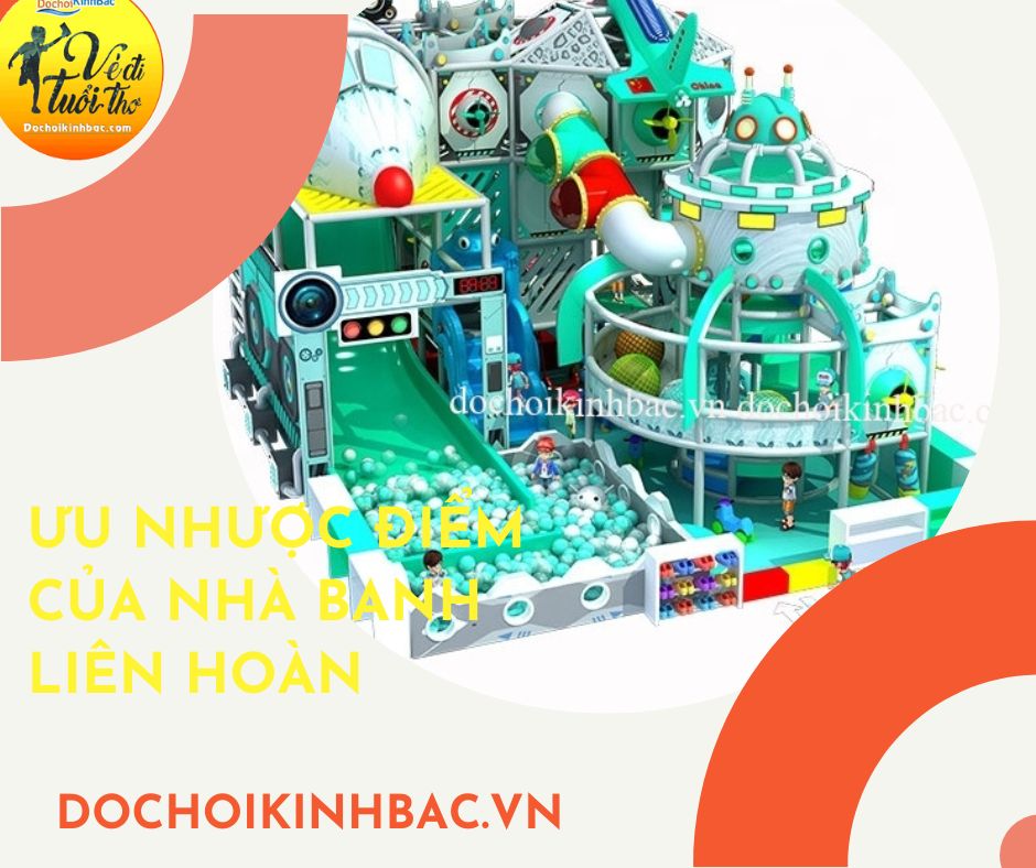 Một số mẫu liên hoàn nhà bóng nhỏ cho trường mầm non tại Phú Hội Tp Huế Huế