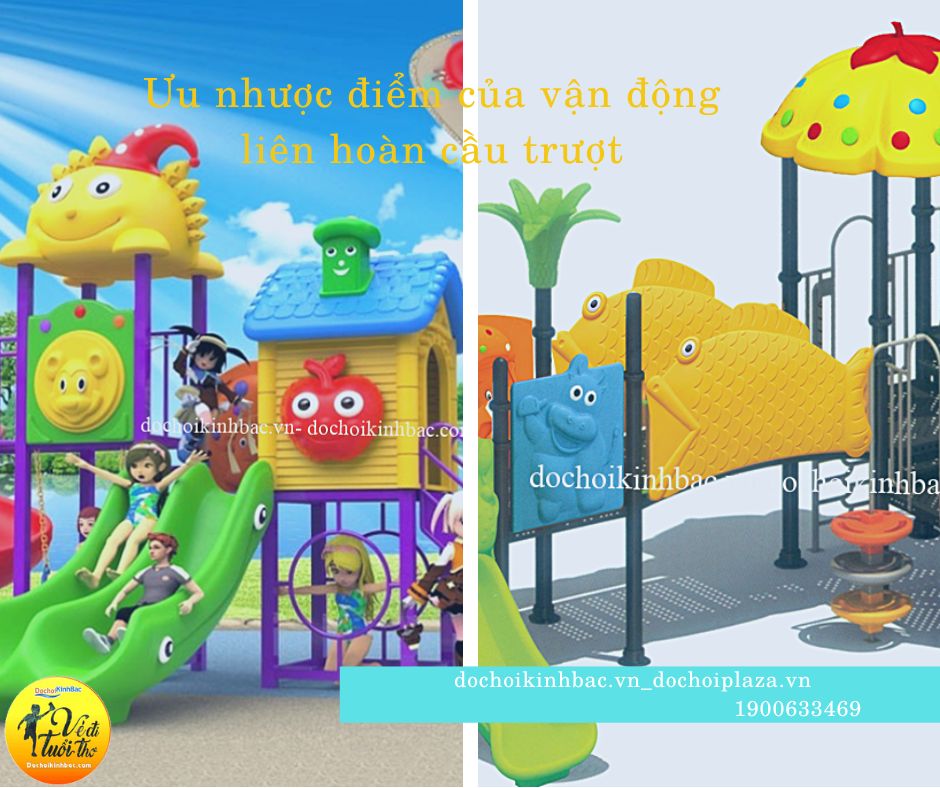 Tổng hợp đồ chơi cầu trượt liên hoàn ngoài trời Đức Sơn Anh Sơn Nghệ An