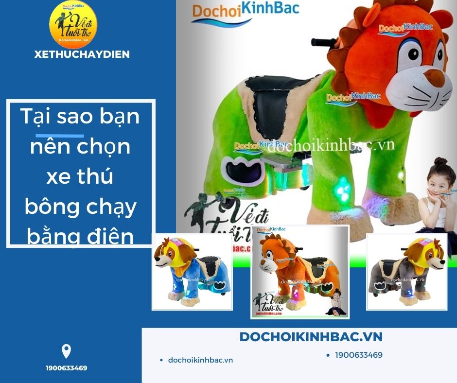 Ưu nhược điểm của xe điện thú bông có nhạc tại Đào Dương Ân Thi  Hưng Yên