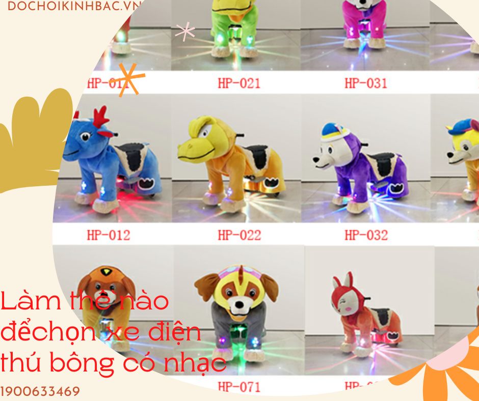 Lợi ích của xe thú cưỡi chạy bằng điện có nhạc tại Gia Vượng Gia Viễn Ninh Bình