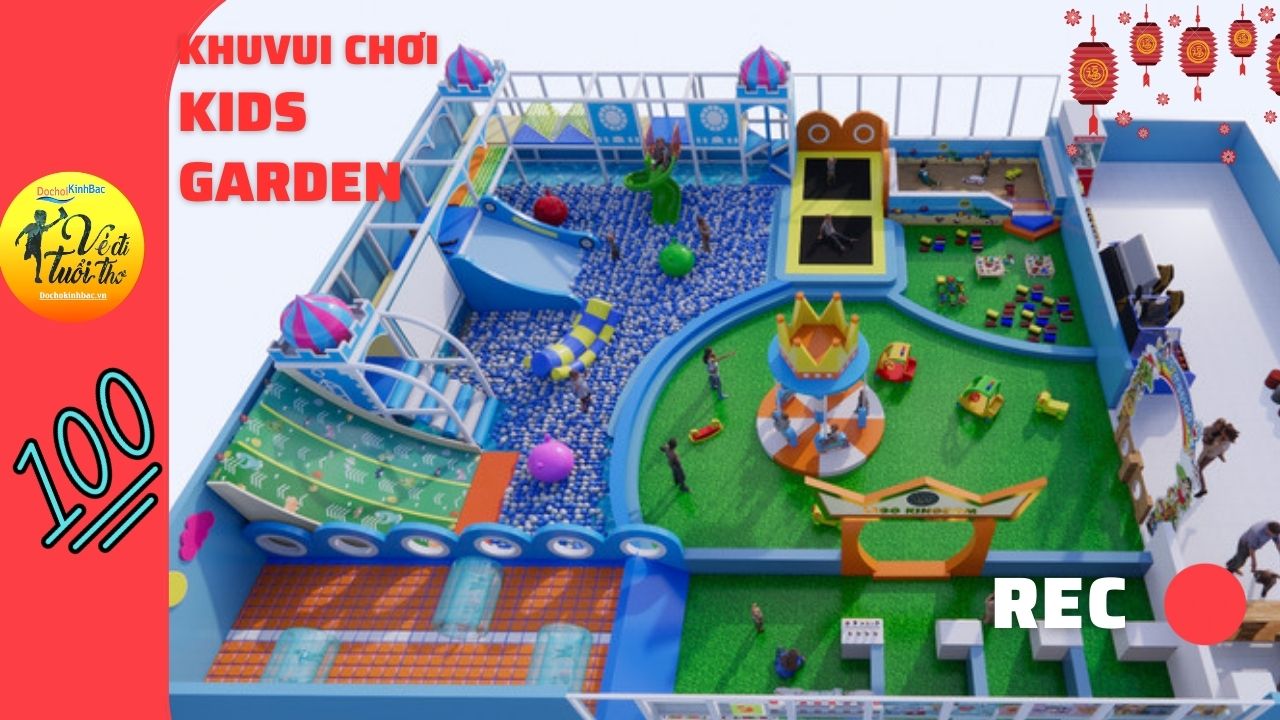 Đồ chơi Kinh Bắc tư vấn thiết kế lắp đặt khu vui chơi Kids Garden tại phường Thác Mơ, Thị Trấn Phước Long, Bình Phước