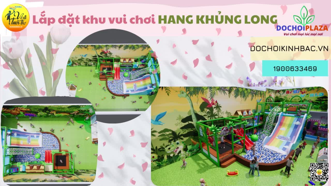 Khu vui chơi Hang Khủng Long  - TP Bắc Ninh