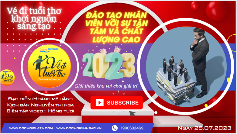 [ Khu vui chơi giải trí ] Bước tiến chuyên nghiệp: Đào tạo nhân viên với sự tận tâm và chất lượng cao