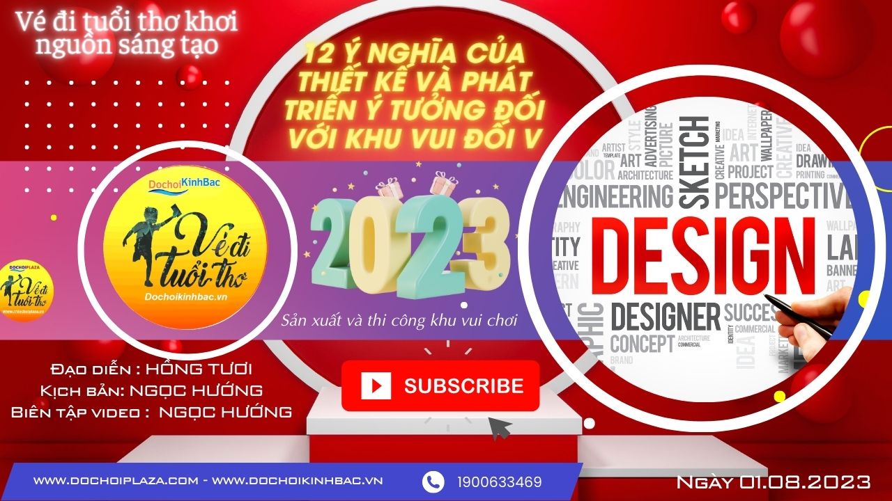 [Khu vui chơi giải trí] Thiết Kế và Phát Triển Ý Tưởng Độc Đáo: Sáng Tạo và Vui Vẻ 2023