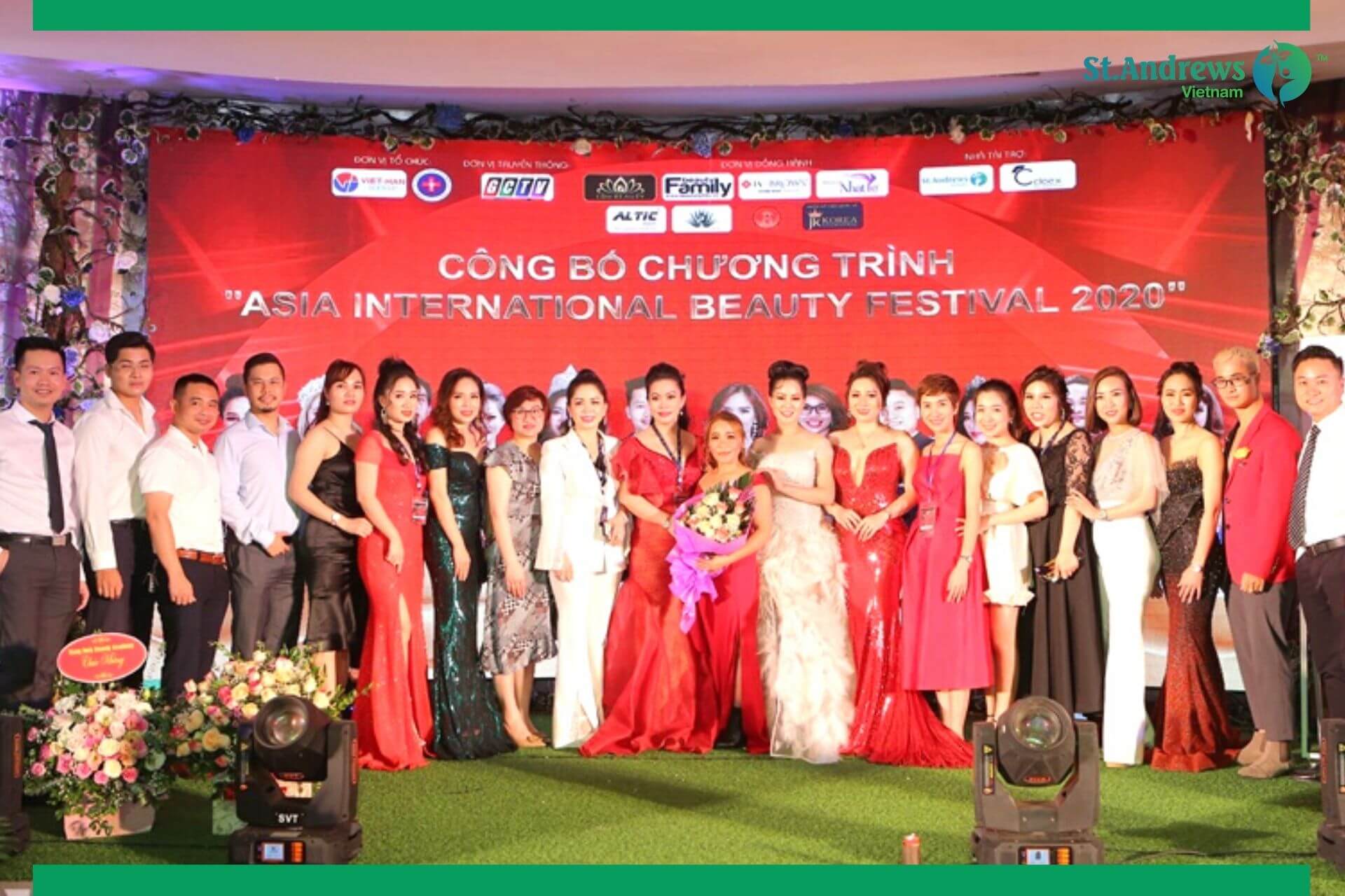 DƯỢC PHẨM ST.ANDREWS VN VINH DỰ LÀ NHÀ TÀI TRỢ BẠC - ĐỒNG HÀNH CÙNG CUỘC THI ASIA INTERNATIONAL BEAUTY FESTIVAL 2020