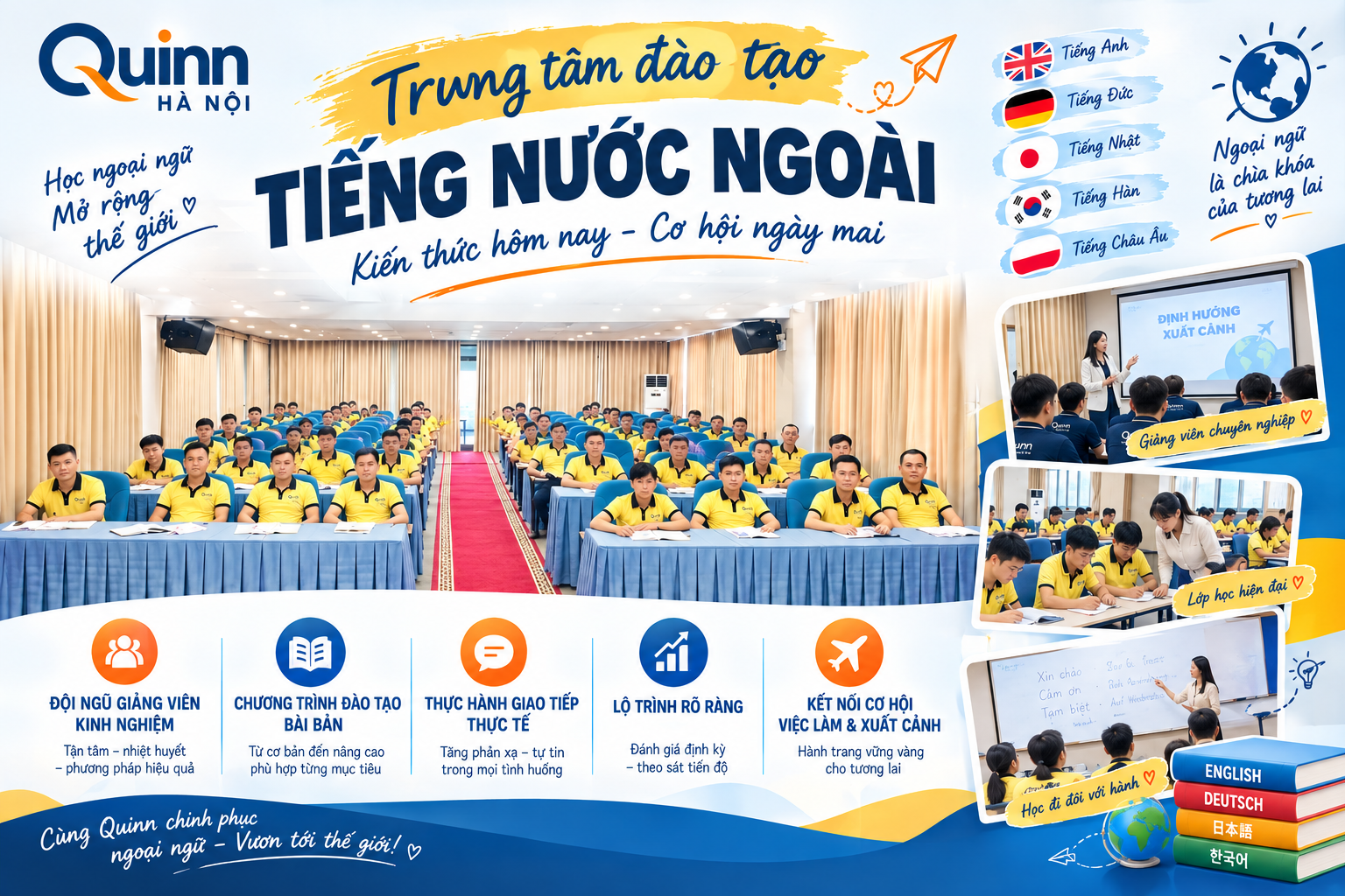 Lớp học ngoại ngữ