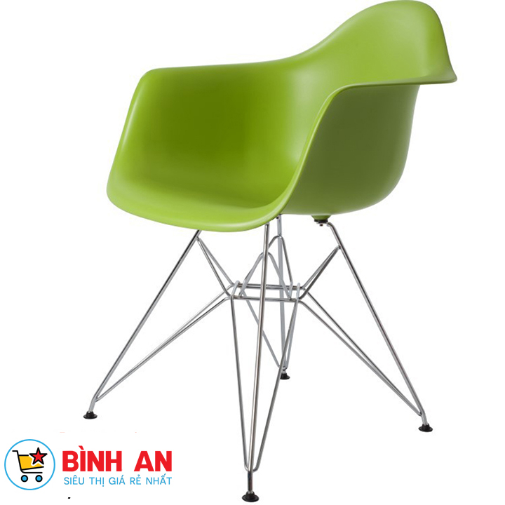 Ghế Eames Chân Sắt