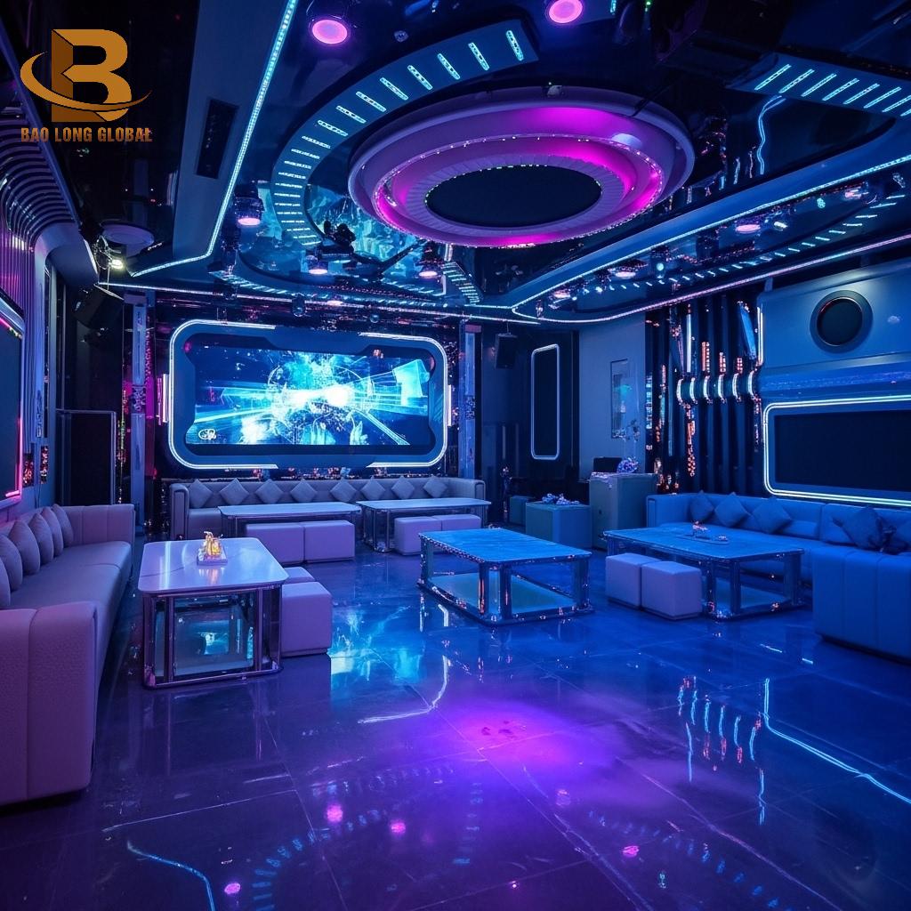 Mẫu Phòng Karaoke Hiện Đại 2025 Đột Phá Về Thiết Kế Bảo Long Global