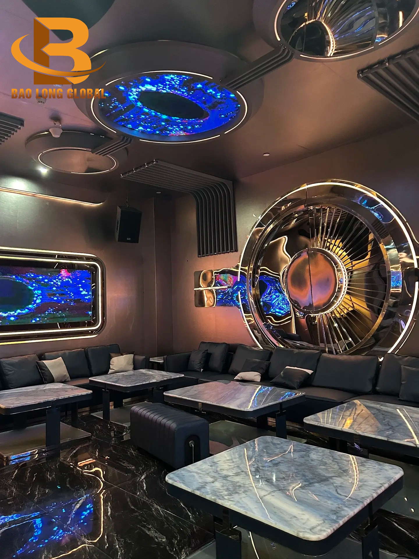 Phối Màu Nội Thất Karaoke Theo Phong Thủy Thu Hút Tài Lộc Bảo Long Global