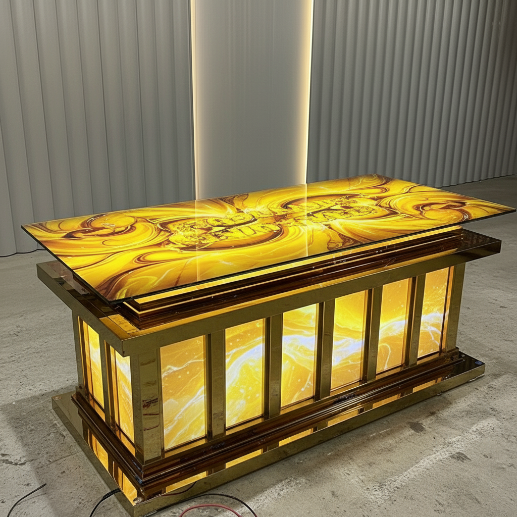 Bàn Karaoke Inox Mặt Kính: Lựa Chọn Số 1 Cho Phòng Hiện Đại Bảo Long Global