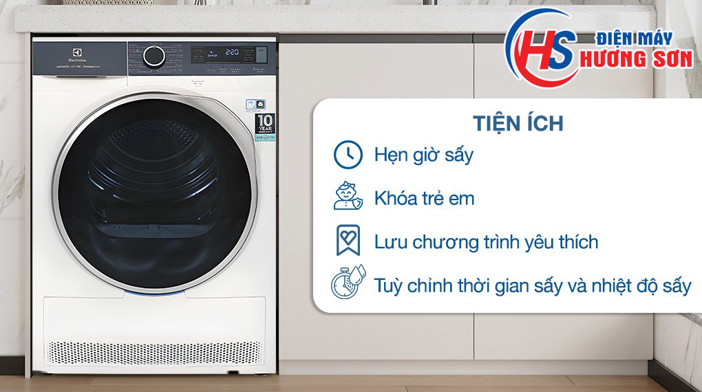 Đại Lý Phân Phối Máy Sấy Quần Áo Electrolux Tại Vinh