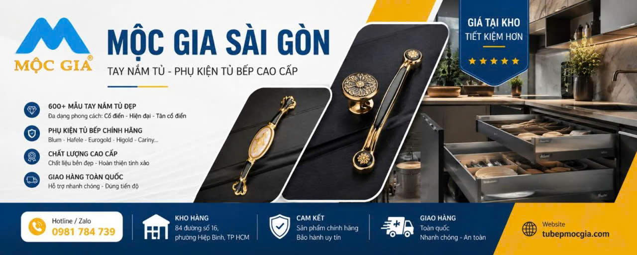 Thiết kế nội thất cao cấp bởi Mộc Gia Sài Gòn