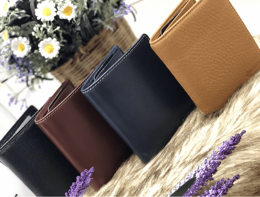 Phân biệt ví da thật - giả