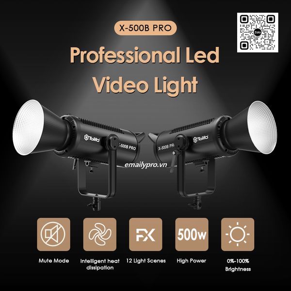EMAILY.PRO và Vai Trò Đại Diện Phân Phối Thiết Bị Video Light Tolifo Tại Việt Nam
