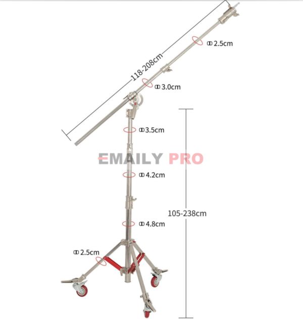 CHÂN BOOM LIGHT STAND FL-44O PRO