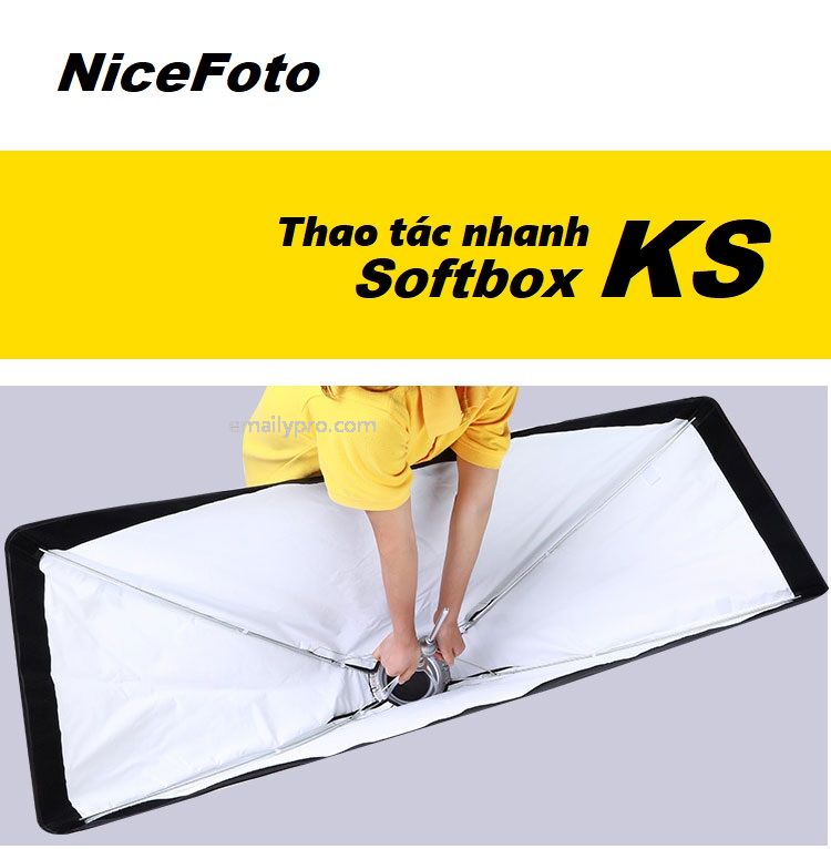 Softbox Umbrella NiceFoto KS-60*60 Grid