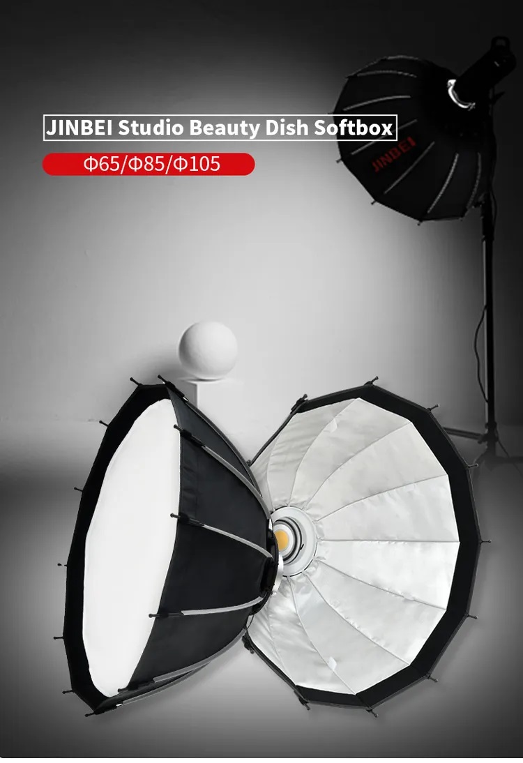 Softbox JINBEI 85cm THAO TÁC NHANH