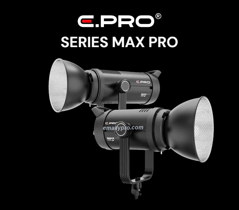 E.PRO Ra mắt Series Đèn LED chụp ảnh quay phim  MAX COB  PRO