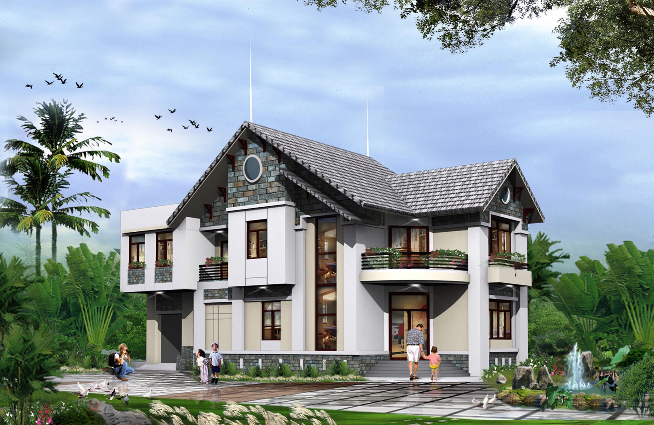 Thiết kế biệt thự