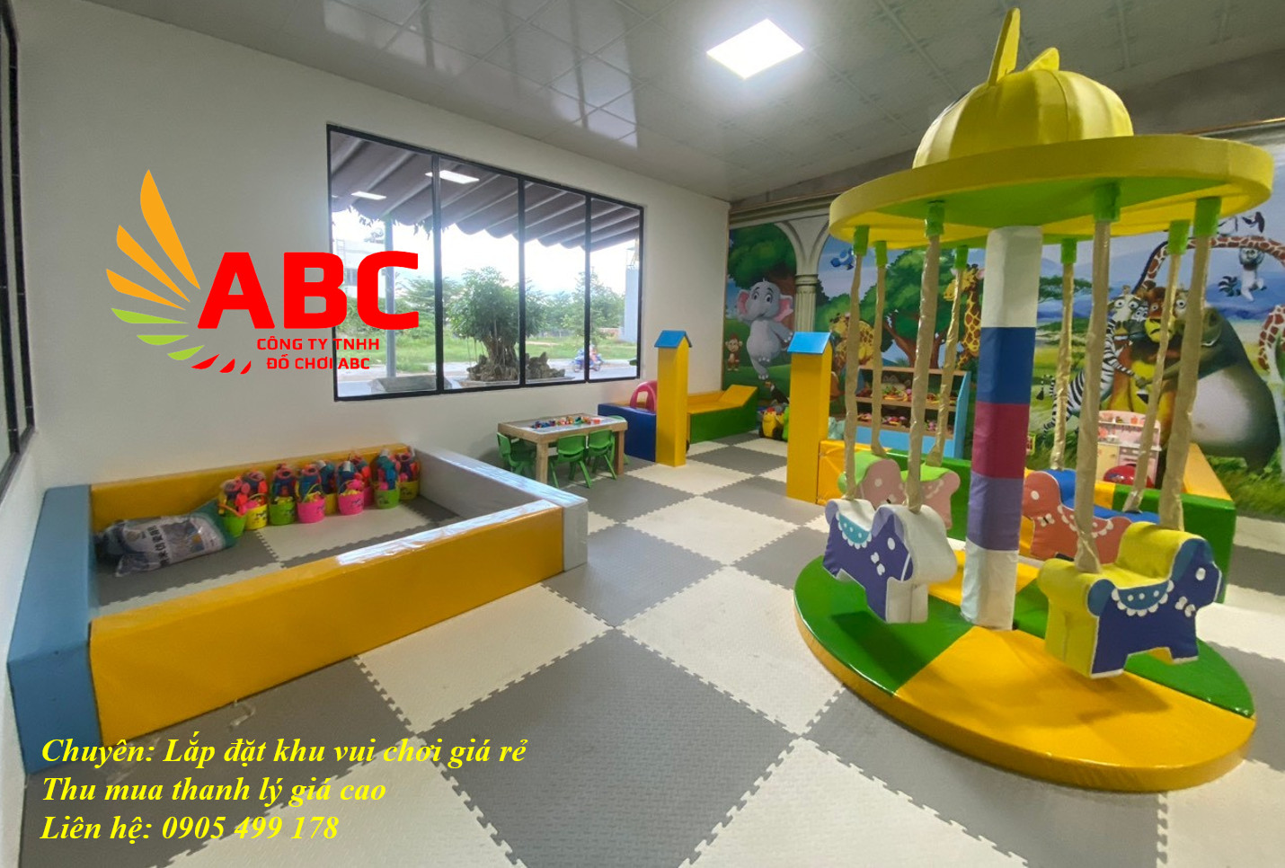 Thiết Kế Thi Công Khu Vui Chơi Trẻ Em Ở Nông Thôn