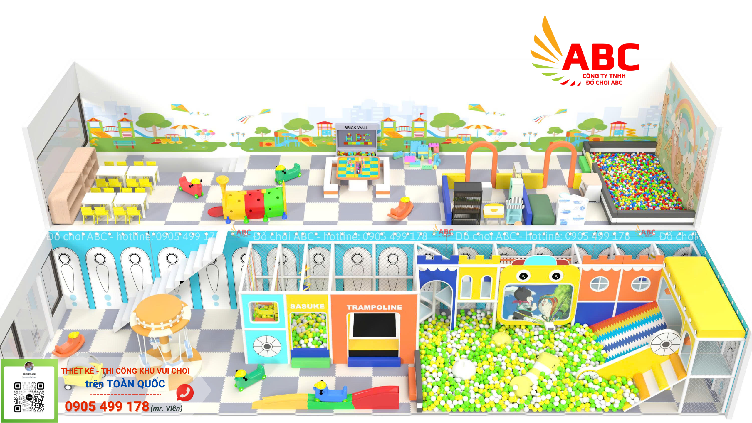 Hướng dẫn chọn thiết bị khu vui chơi trẻ em phù hợp từng độ tuổi