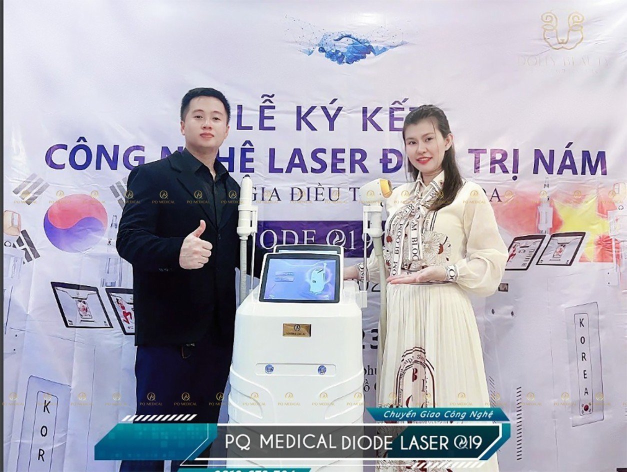 PQ Medical Chuyển Giao Công Nghệ Triệt Lông Diode Laser 2IN1 Triệt Lông Xóa Xăm