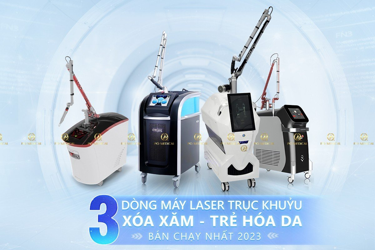 3 Dòng Máy Laser Trục Khuỷu Xóa Xăm – Trẻ Hóa Da Bán Chạy Nhất 2023