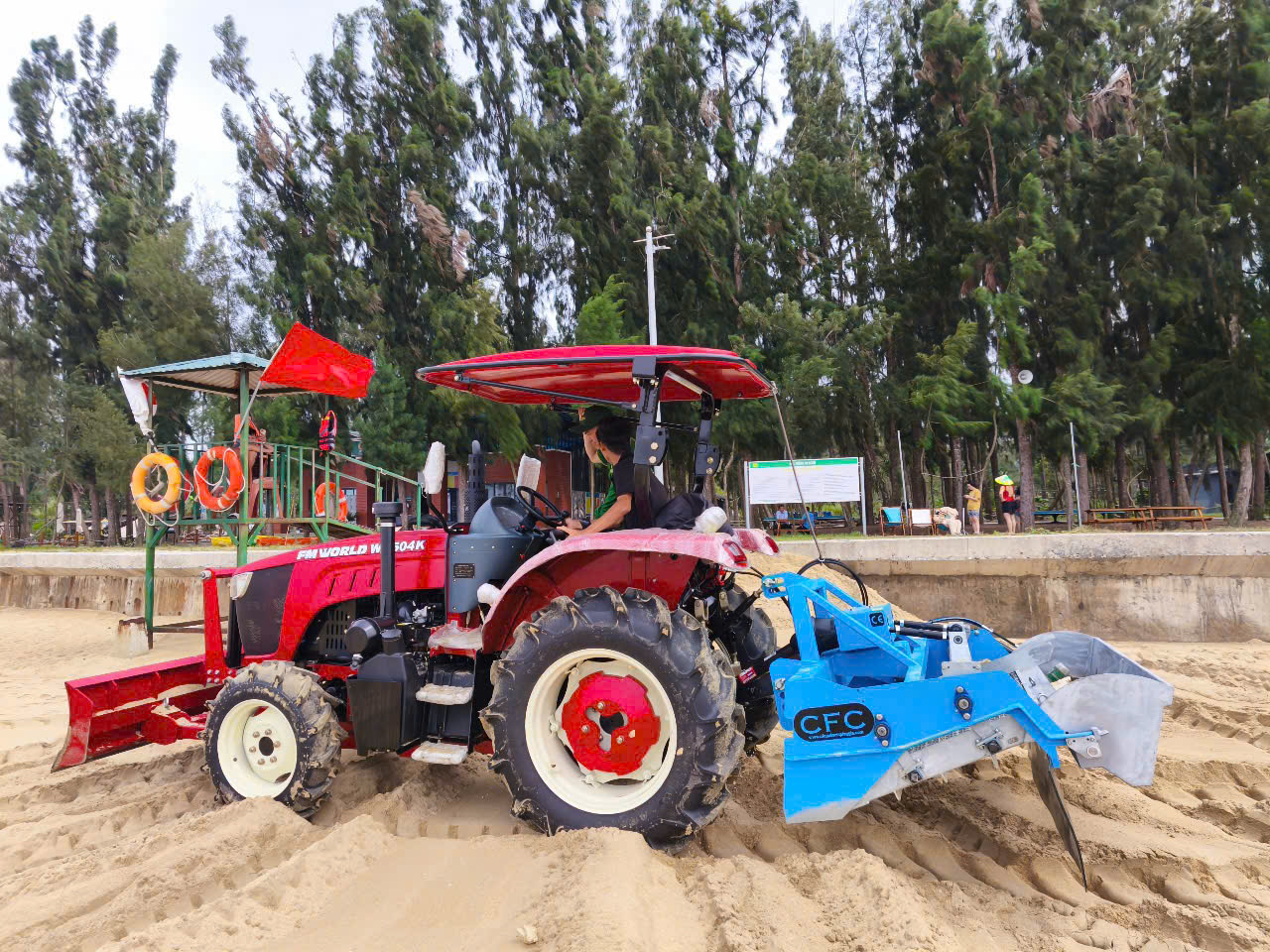 Bàn giao máy sàng cát bãi biển dự án Đầu Rồng Cái Chiên - Quảng Ninh