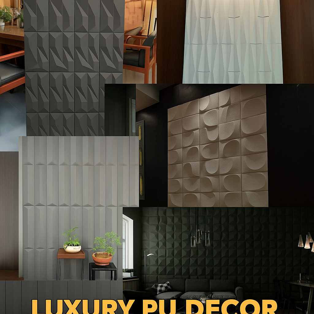 Top 5 Tấm Ốp PU 3D Hot Nhất Tại PU Decor