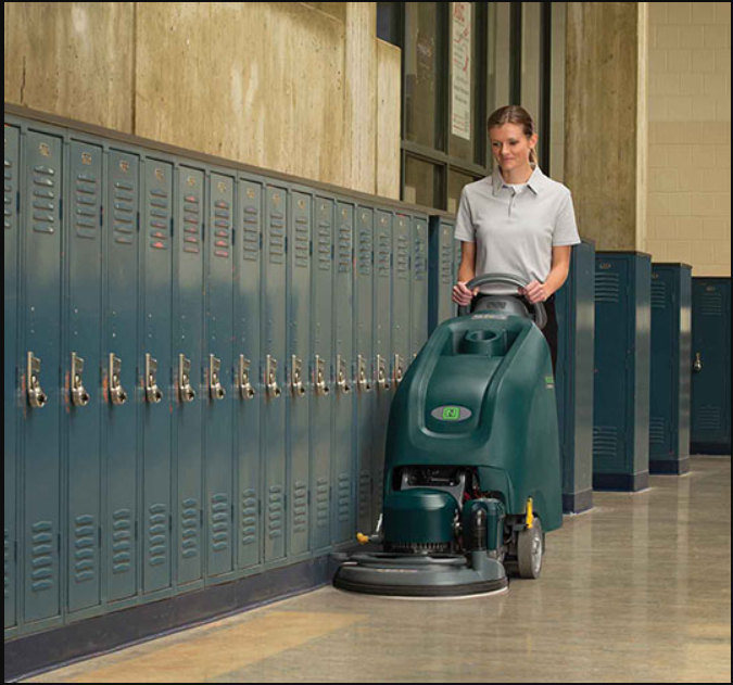 Ứng dụng của máy chà sàn công nghiệp trong vệ sinh trường học