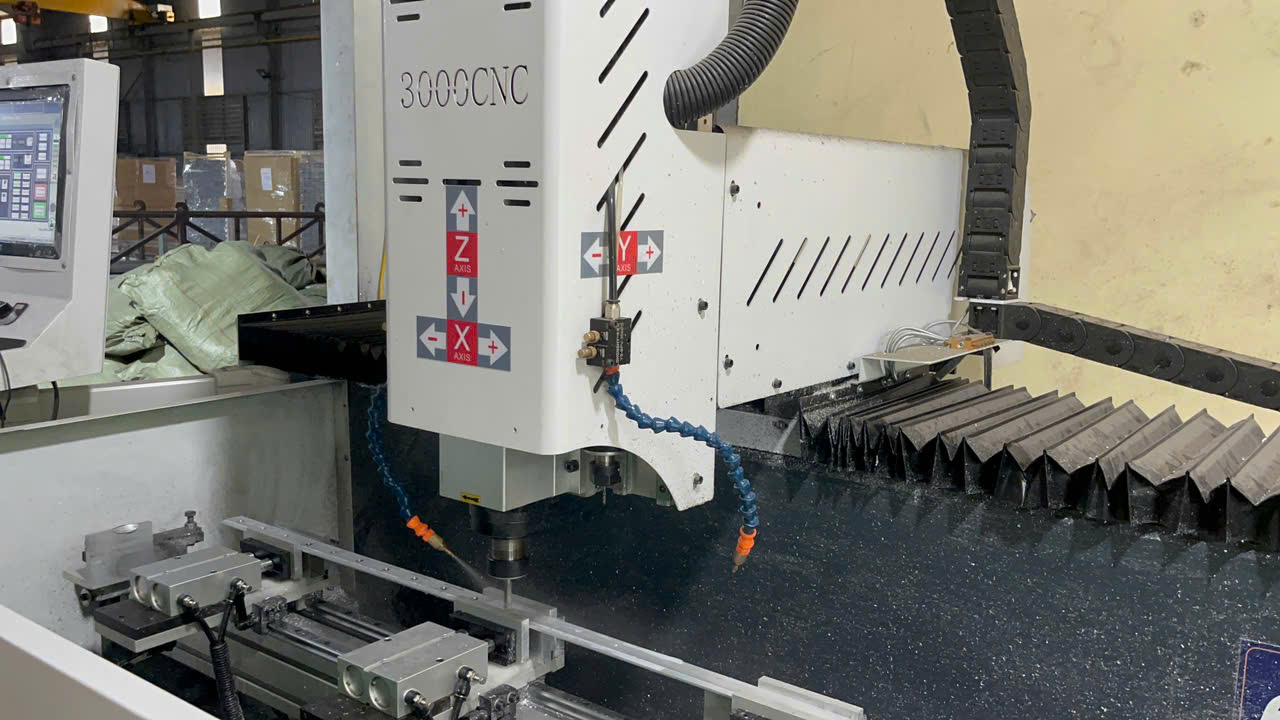 CNC Machining of Aluminum Profiles According to Technical Drawings