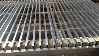 Processing and manufacturing fences and railings