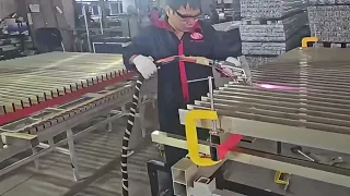 Laser welding for fences and railings