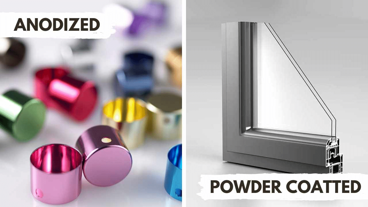 So sánh anodized vs powder coating cho aluminum profiles: nên chọn loại nào theo môi trường sử dụng, độ bền màu, chống ăn mòn và chi phí vòng đời
