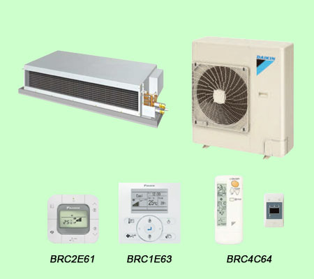 FDMNQ30MV1/ RNQ30MV1+BRC2E61-BRC4C64-9 Máy điều hoà giấu trần nối ống gió